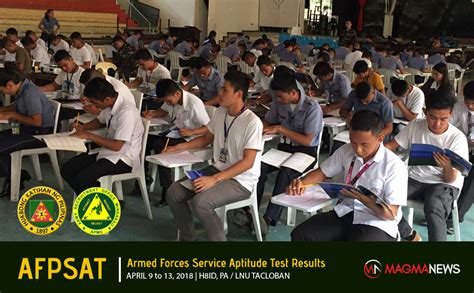 army testing office fort bonifacio|Announcement! AFPSAT Results Army .